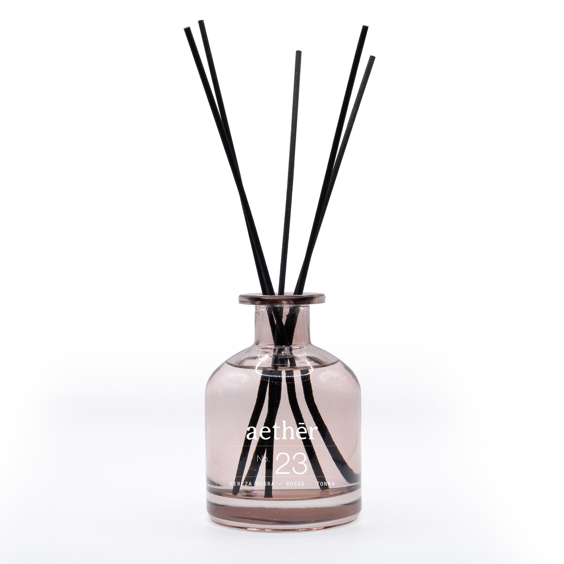 Difusor Mikado No. 23 CEREZA NEGRA + ROSAS + TONKA - Aether