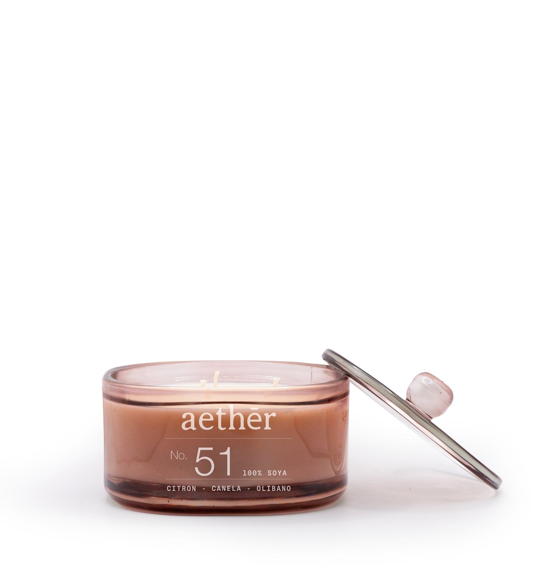 Vela No.51 CITRON + CANELA + OLIBANO (370G) - Aether