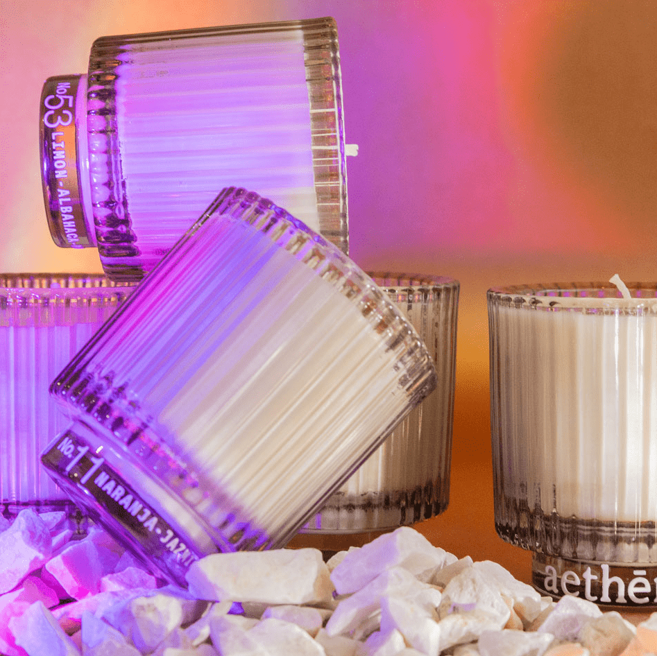 2 Velas (180g), Escoge 2 Aromas ! - Aether