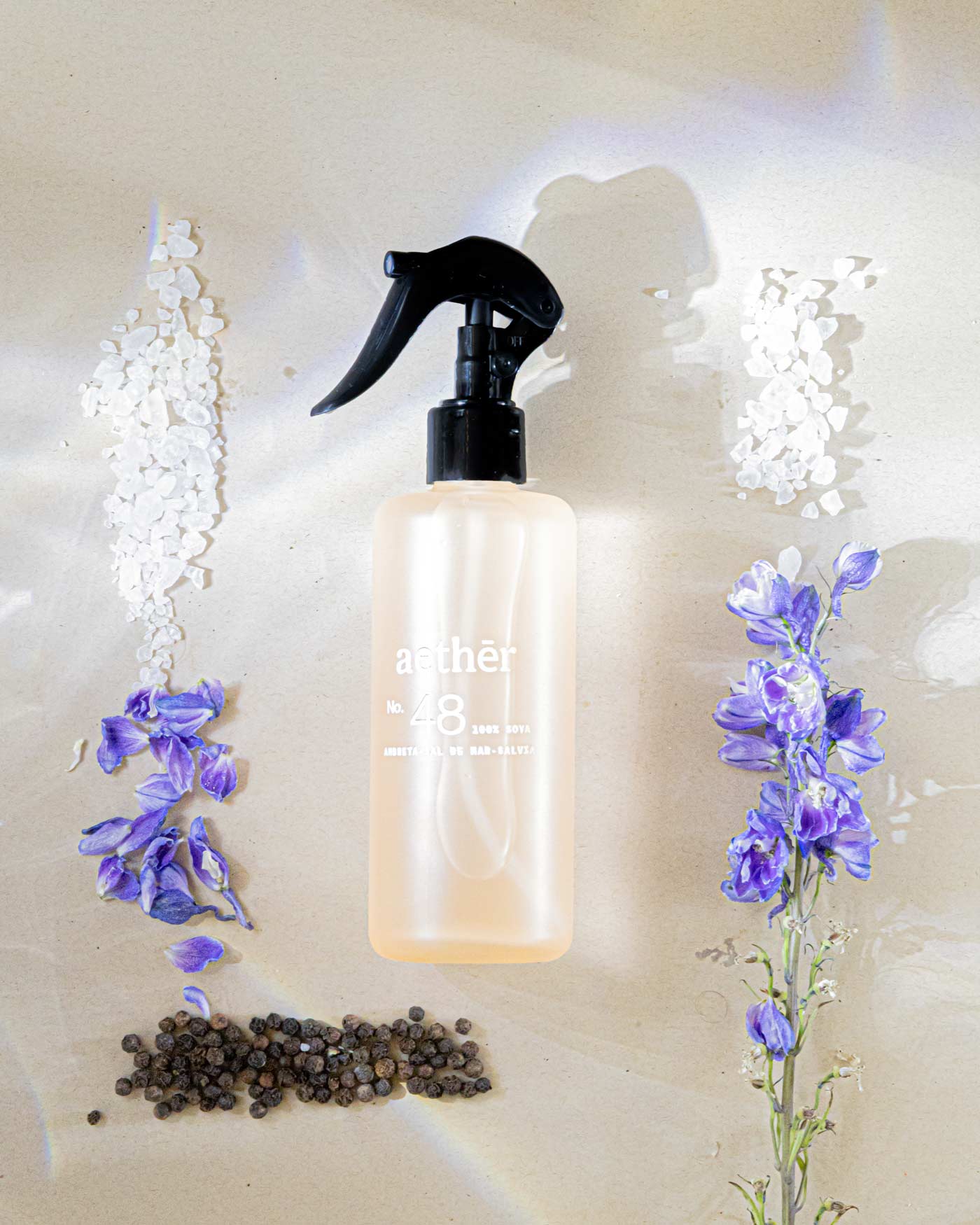 Room Spray No.48 AMBRETA + SAL DE MAR + SALVIA