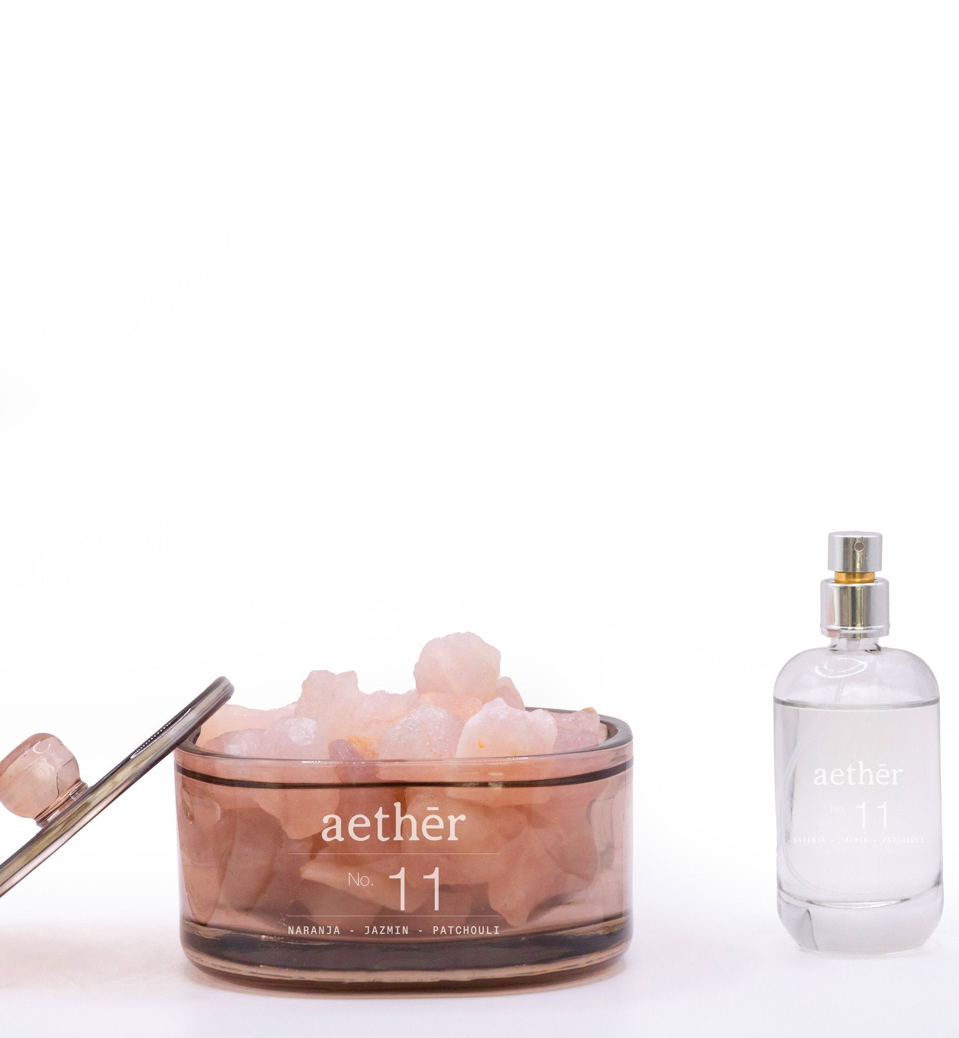 Difusor Cuarzo No. 11 NARANJA + JAZMIN + PATCHOULI - Aether