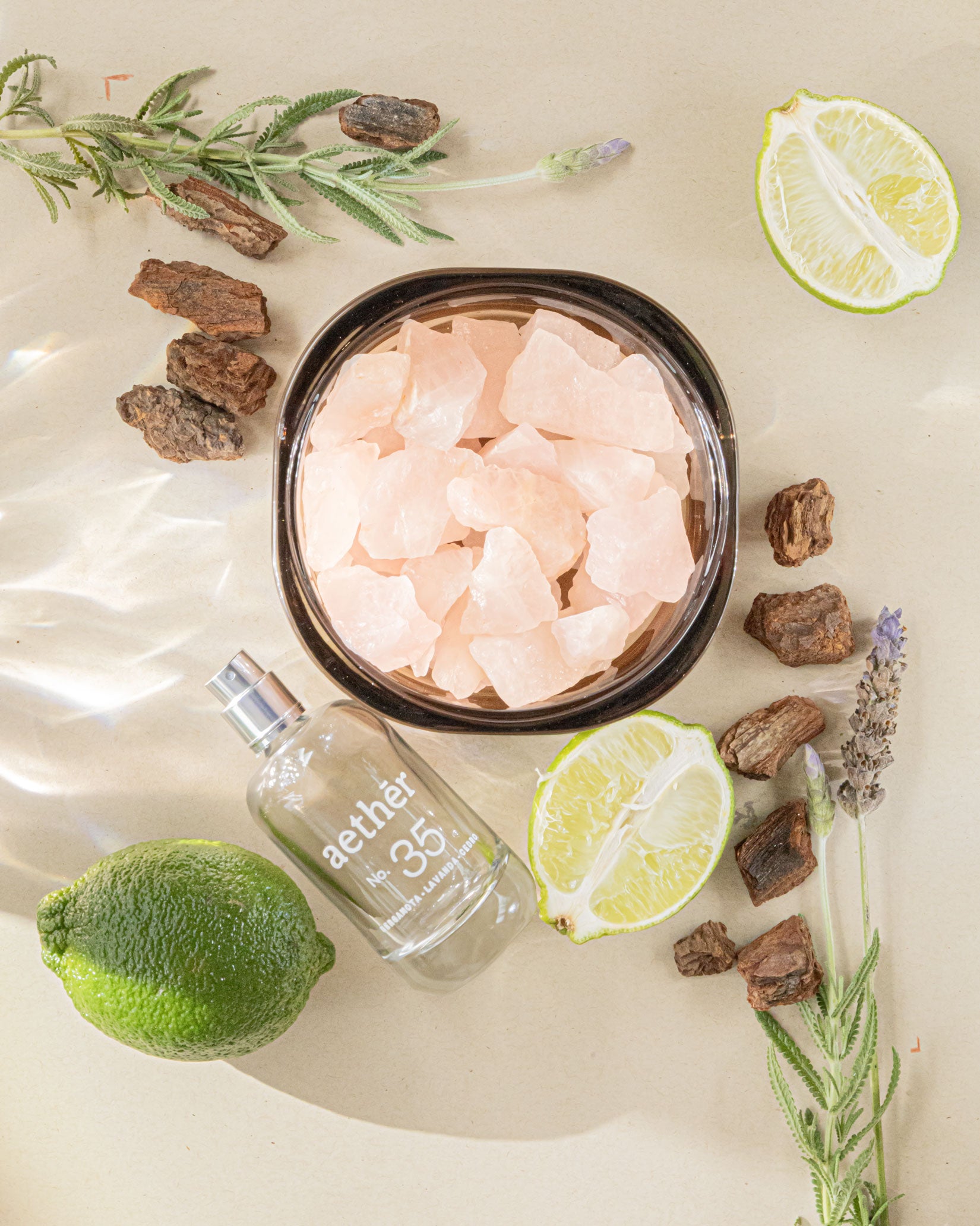 Difusor Cuarzo No.35 BERGAMOTA + LAVANDA + CEDRO