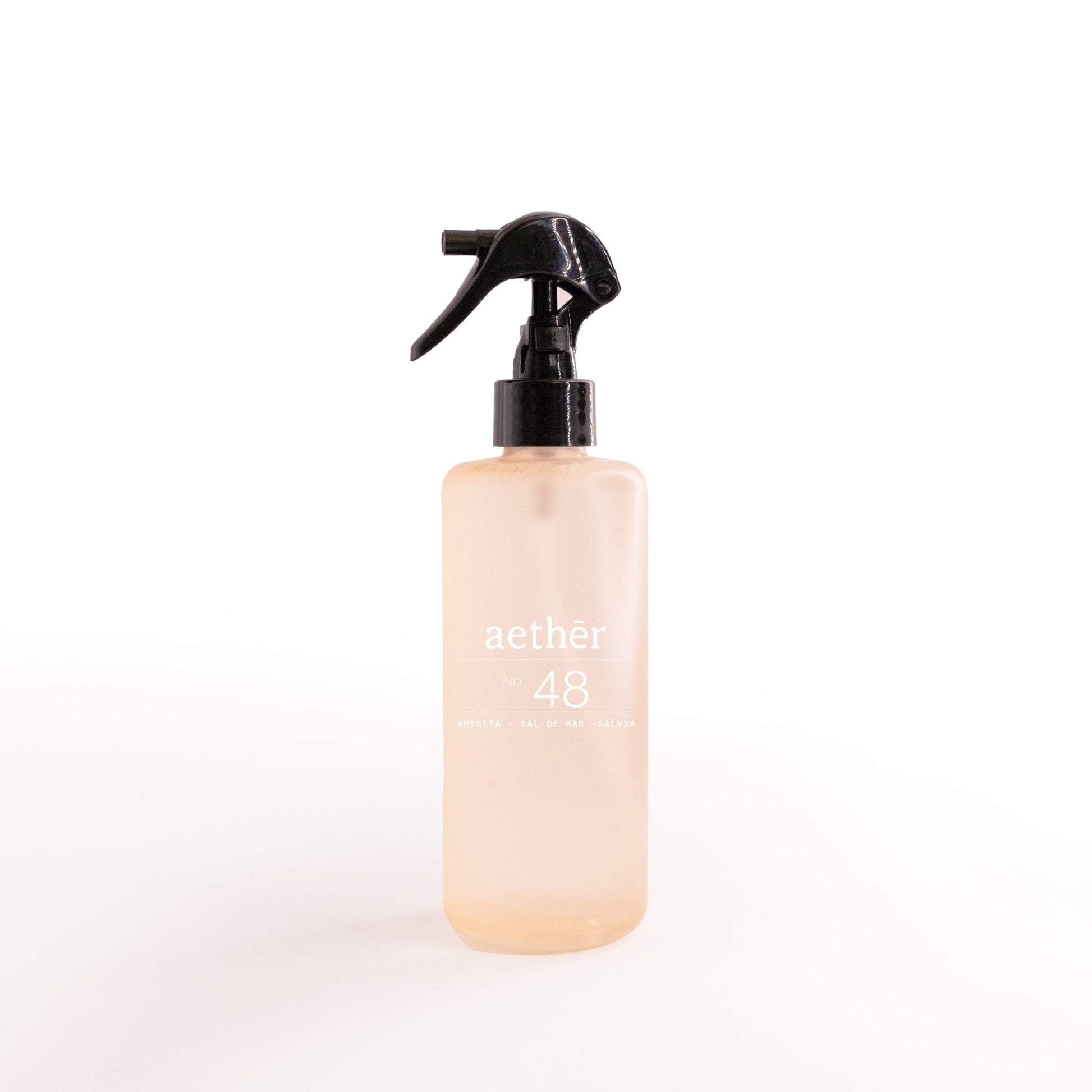 Room Spray No.48 AMBRETA + SAL DE MAR + SALVIA (200G) - Aether