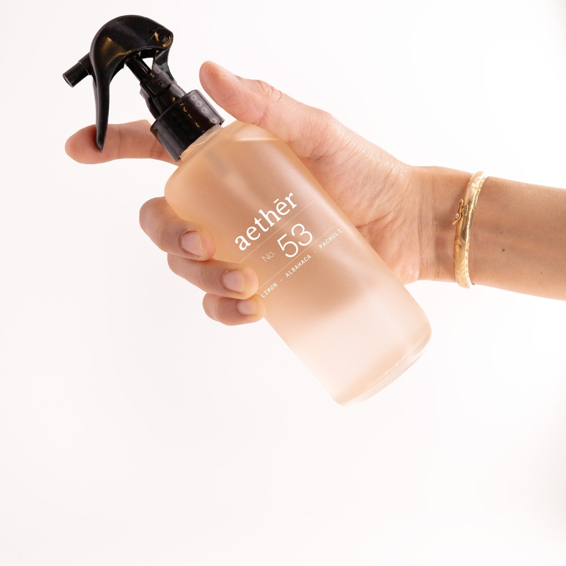 Room Spray No.53 LIMON + ALBAHACA + AMBAR (200ml) - Aether